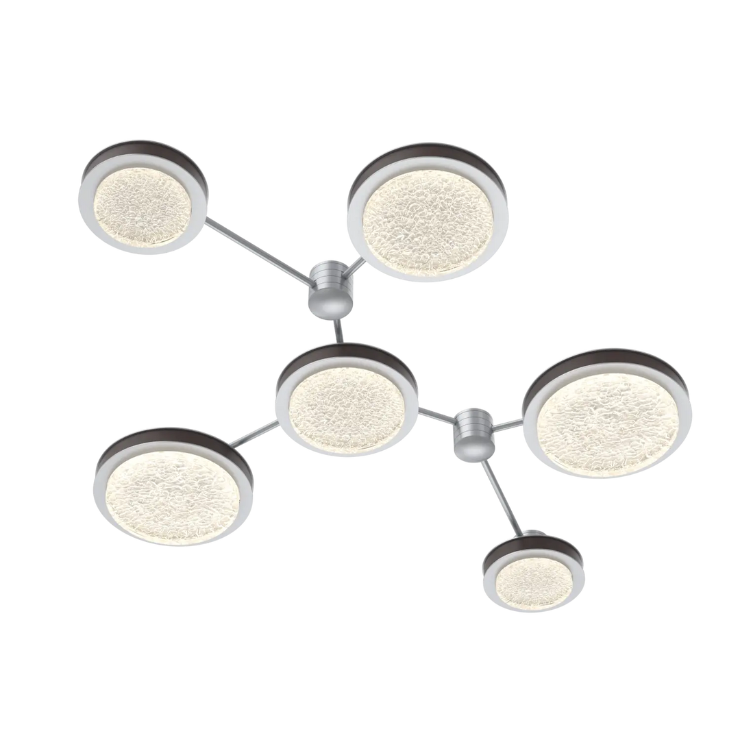 Hammerton Studio Iris Linear Hub & Spoke Classic Silver / Cocoa Leather