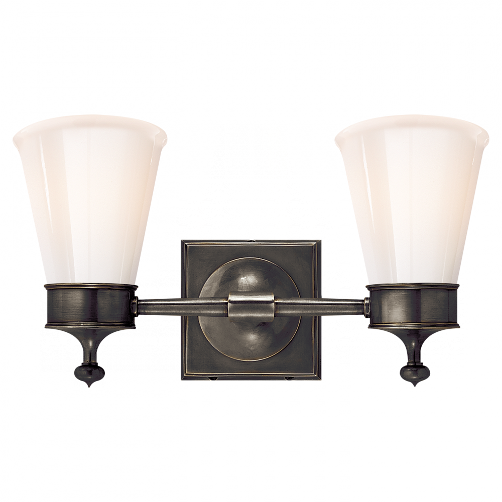 Visual Comfort & Co. Siena Double Sconce Wall Sconces Visual Comfort & Co.   