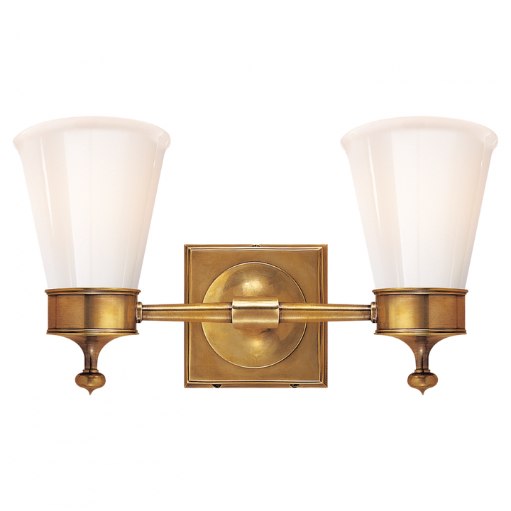 Visual Comfort & Co. Siena Double Sconce Wall Sconces Visual Comfort & Co.   