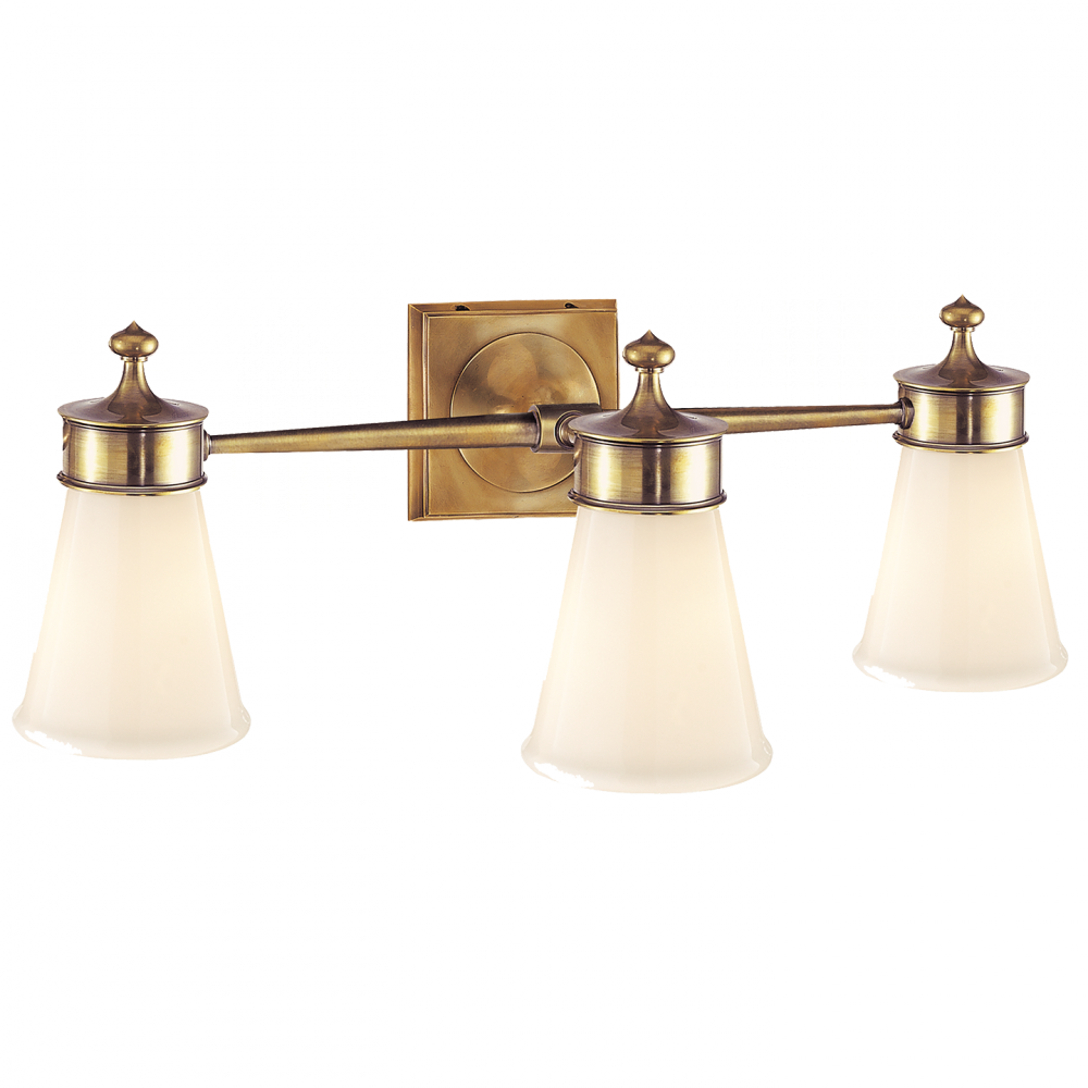 Visual Comfort & Co. Siena Triple Sconce Wall Sconces Visual Comfort & Co.   