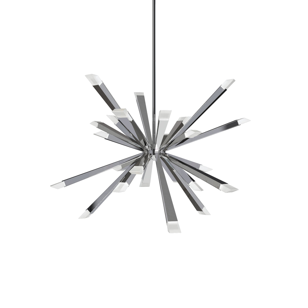 Blackjack Lighting Starburst Single Tier Pendant