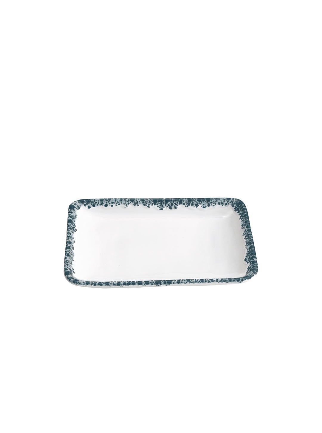 Zafferano America Stone Medium Rectangular Tray (Set of 2)