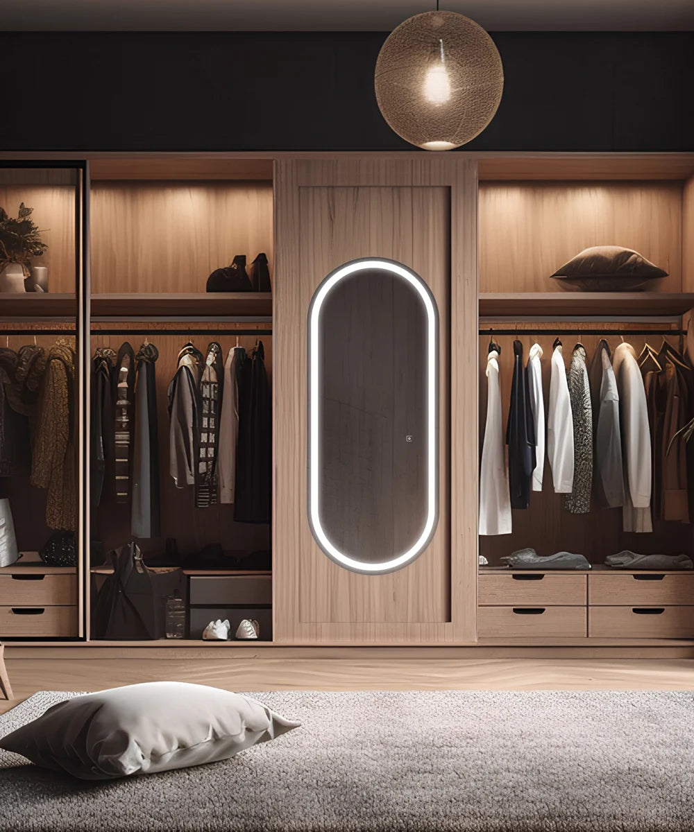 Electric Mirror Saratoga lighted wardrobe mirror SAR-2660