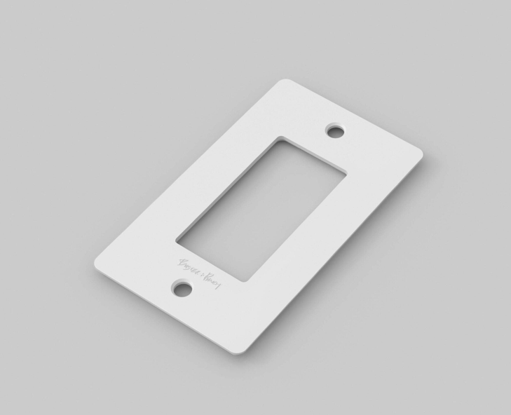 Buster + Punch Wall Plates /With Logo | Polycarbonate