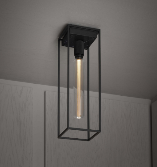 Buster + Punch Caged Ceiling / Large Ceiling Semi Flush Mounts Buster + Punch Black Marble  