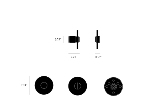 Buster + Punch Thumbturn Lock / Cross