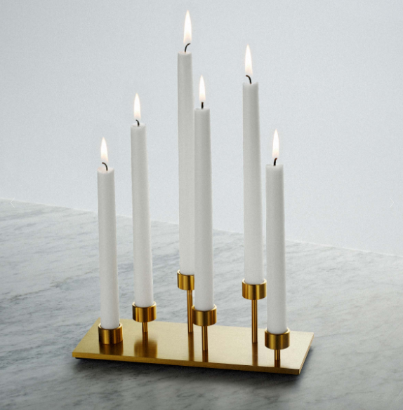 Buster + Punch Candelabra Décor/Home Accent Buster + Punch Brass  