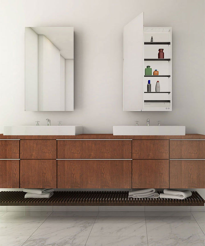 Electric Mirror Simplicity™ Mirrored Cabinet