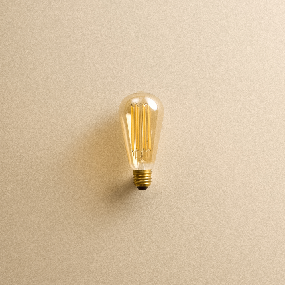 Tala Squirrel Cage ST64 E26 LED Bulb - Model SQCG-3W-2200K-E26-T-120V