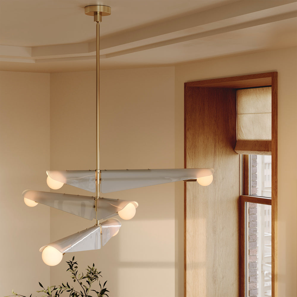Tala Sycamore Chandelier - 3 Tiers