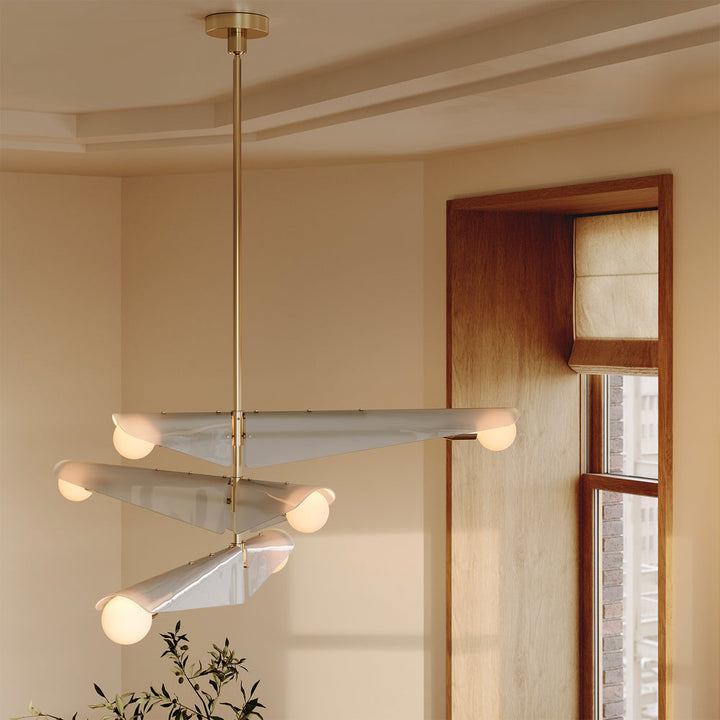 Tala Sycamore Chandelier - 3 Tiers