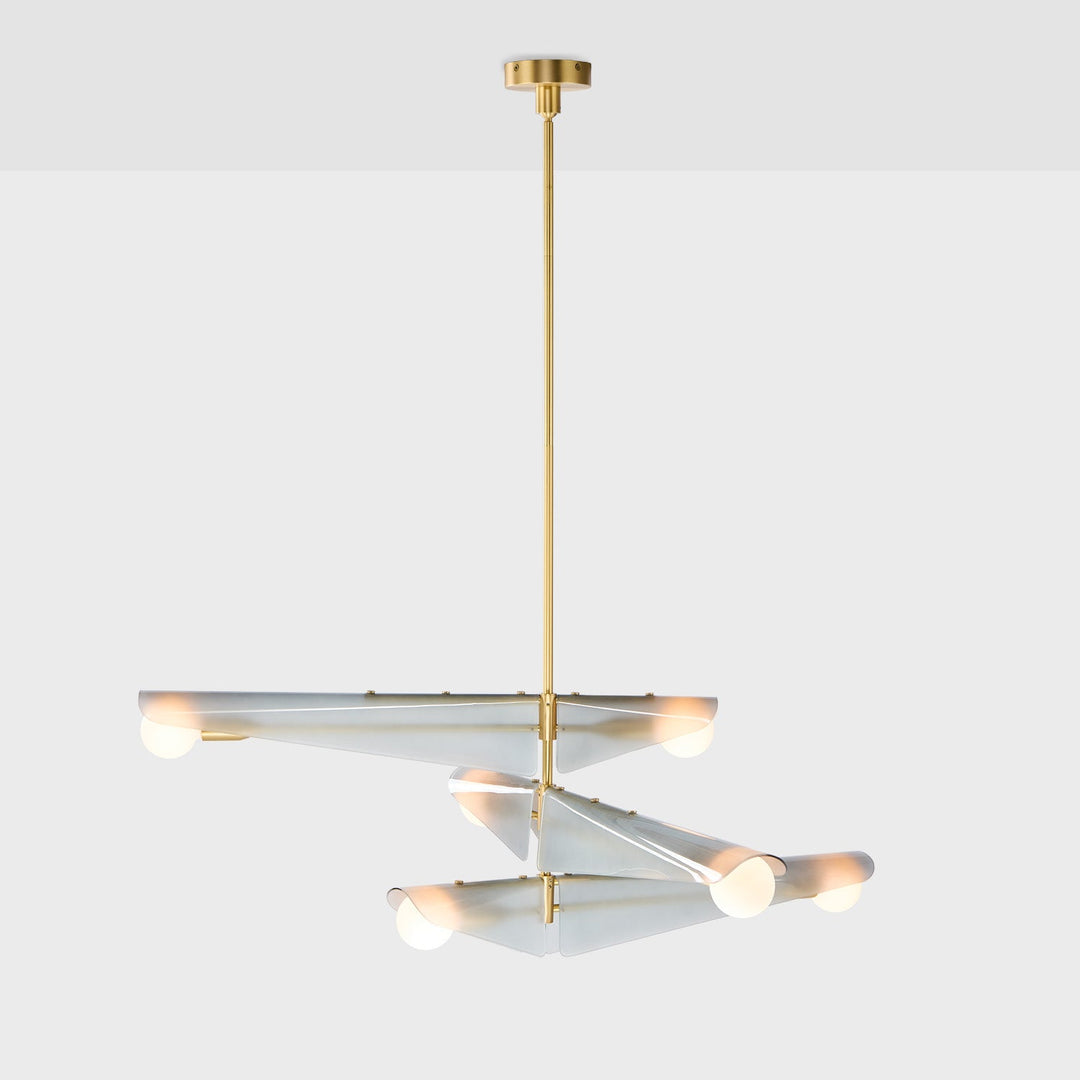 Tala Sycamore Chandelier - 3 Tiers / Dawn Grey