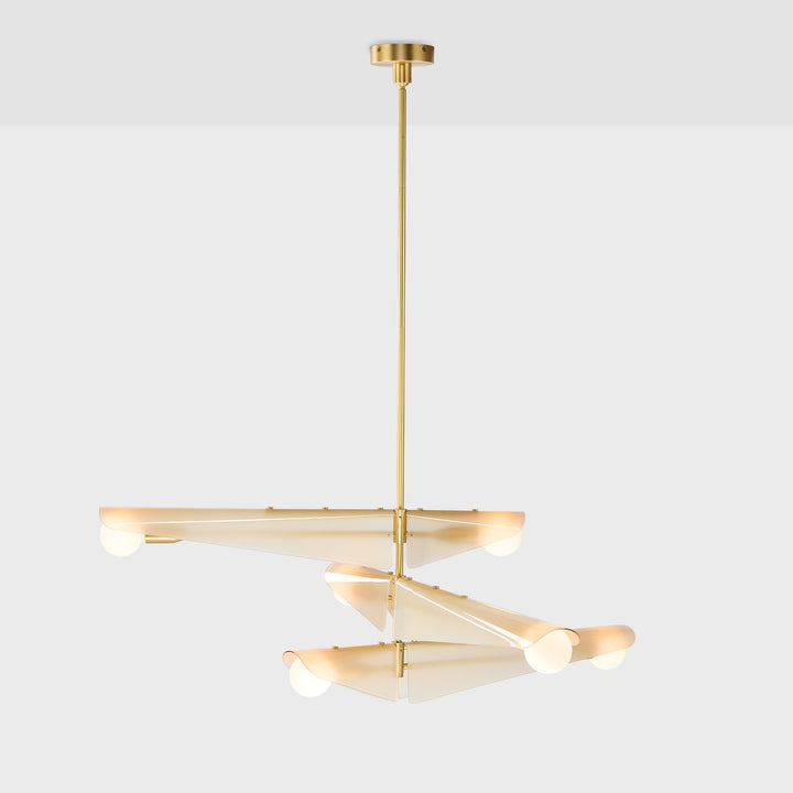 Tala Sycamore Chandelier - 3 Tiers / Dusk Pink