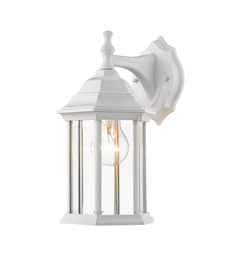 Z-Lite Waterdown T21WH 1 Light Outdoor Wall Light
