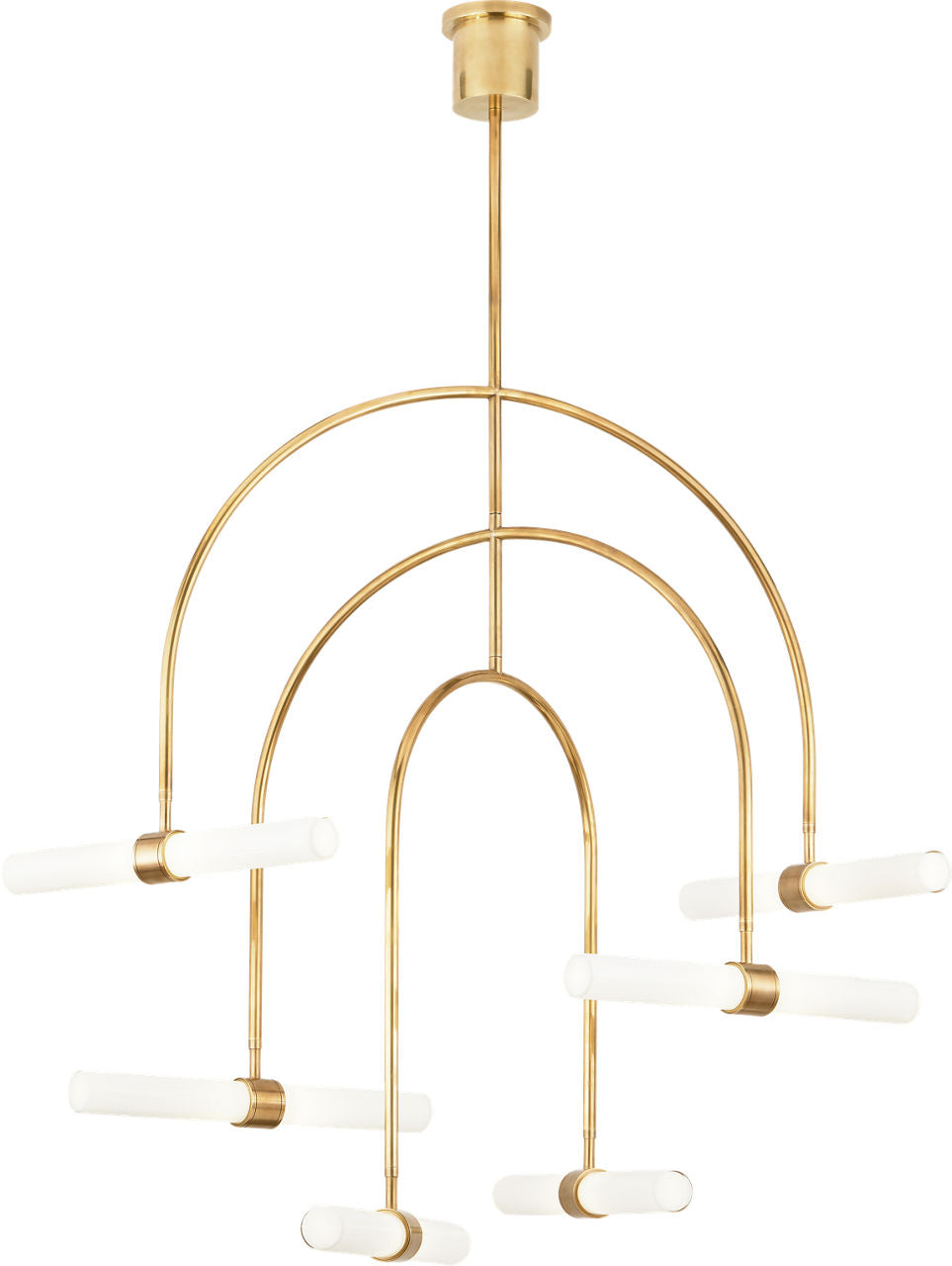 Visual Comfort Modern (formerly Tech Lighting) Calumn 6-Light Chandelier