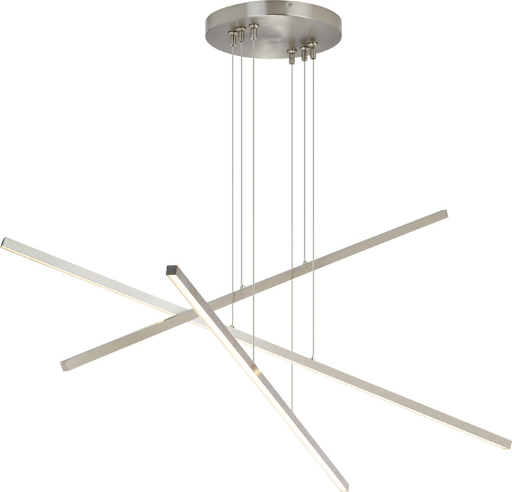 Visual Comfort Modern Essence Trio Linear Chandelier