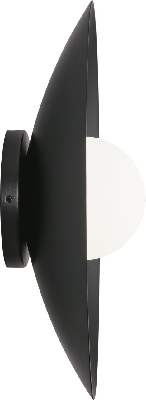 Visual Comfort Modern Joni 13 Wall Sconce - Matte Black / Matte Black