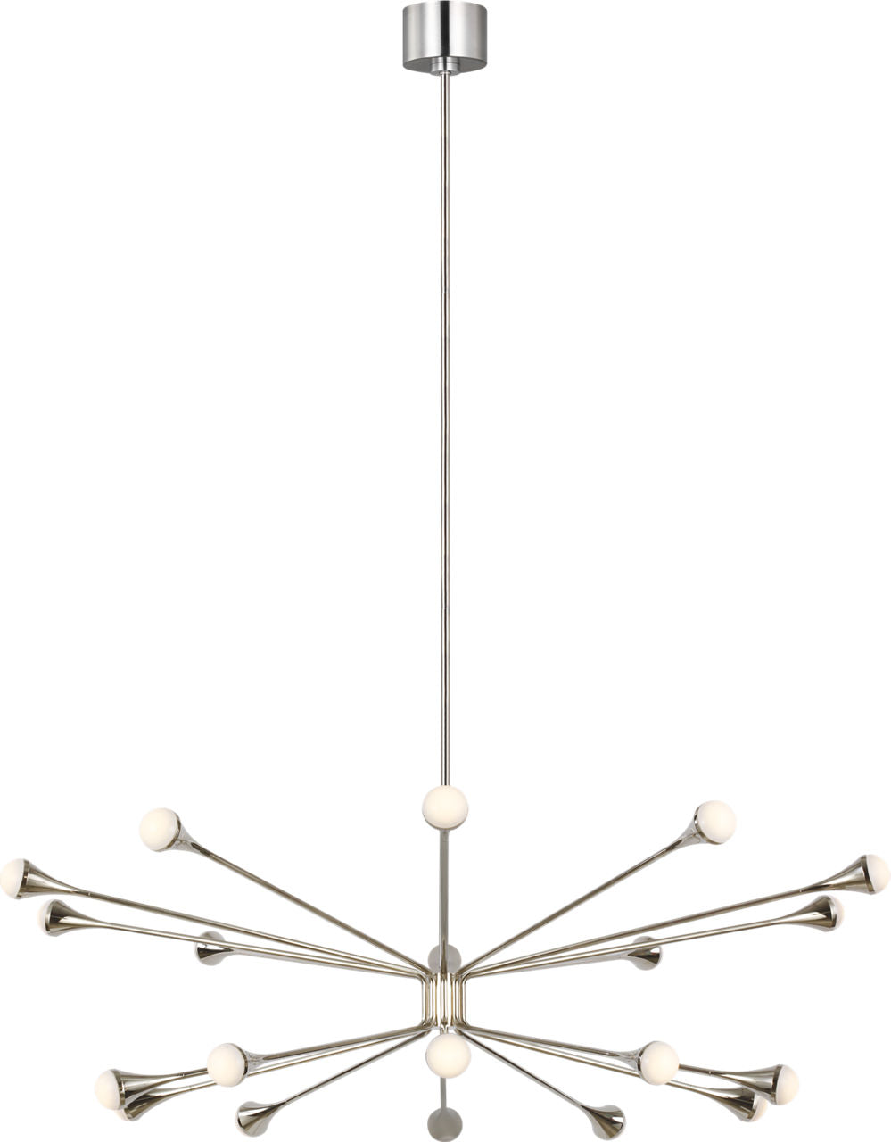 Visual Comfort Modern (formerly Tech Lighting) Lody 20-Light Chandelier