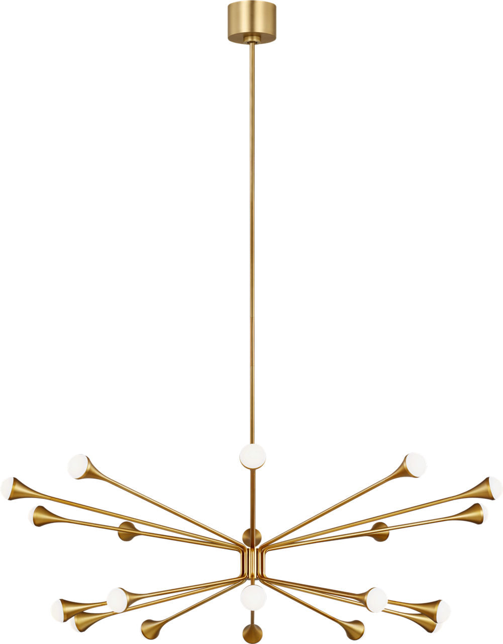 Visual Comfort Modern (formerly Tech Lighting) Lody 20-Light Chandelier