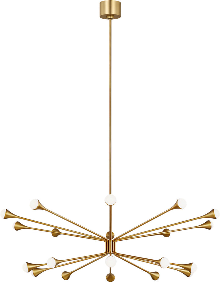 Visual Comfort Modern (formerly Tech Lighting) Lody 20-Light Chandelier