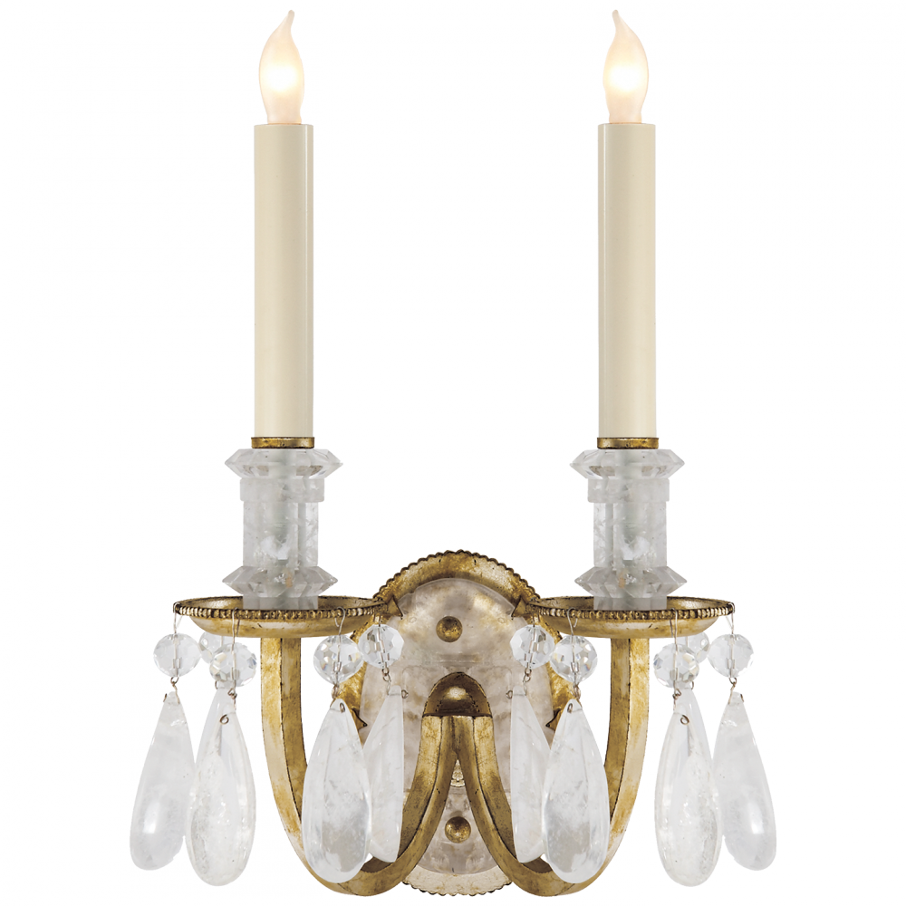 Visual Comfort & Co. Elizabeth Double Sconce Wall Lights Visual Comfort & Co.   