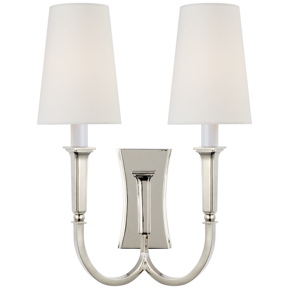 Visual Comfort & Co. Delphia Large Double Arm Sconce