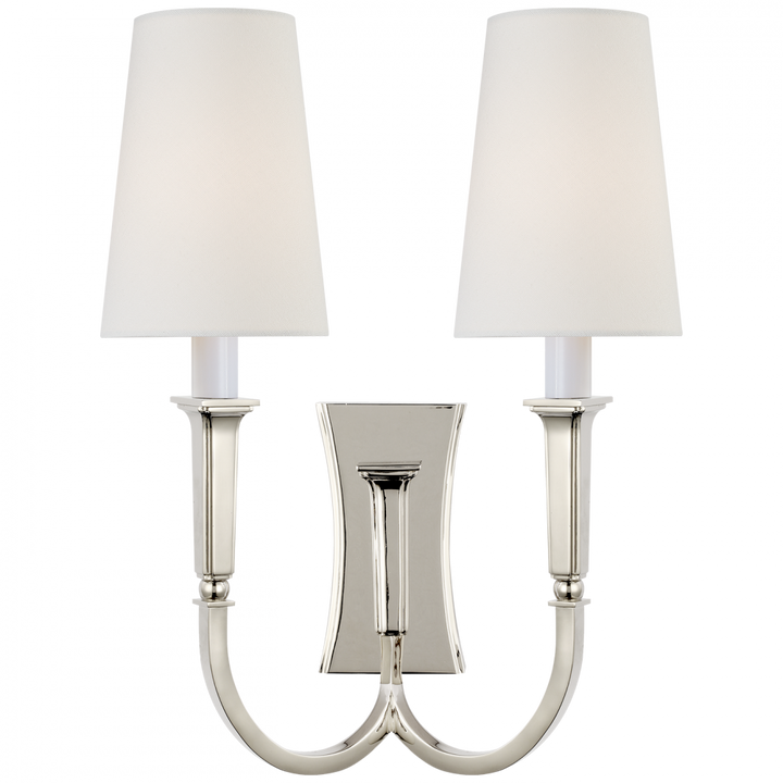 Visual Comfort & Co. Delphia Large Double Arm Sconce