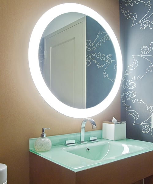 Electric Mirror Trinity™ Lighted Mirror LED Vanity Mirrors Electric Mirror   