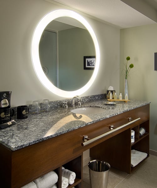 Electric Mirror Trinity™ Lighted Mirror LED Vanity Mirrors Electric Mirror   