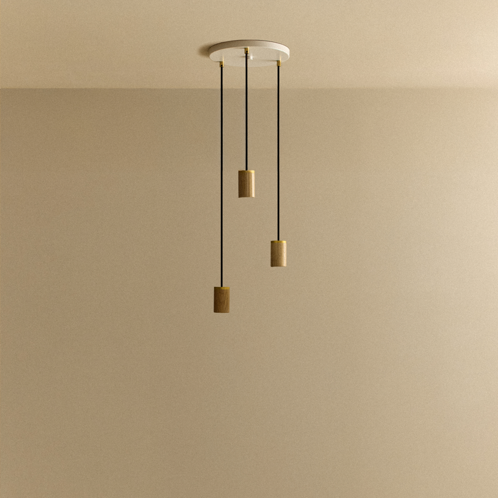 Tala Small Canopy Triple Pendant - No Bulb - Model CP-SML-01-US