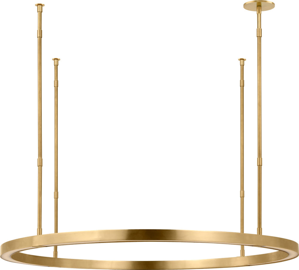 Visual Comfort Modern Stagger Ring Chandelier