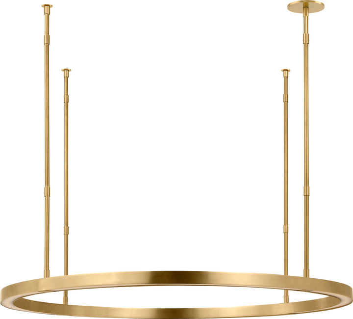 Visual Comfort Modern Stagger Ring Chandelier