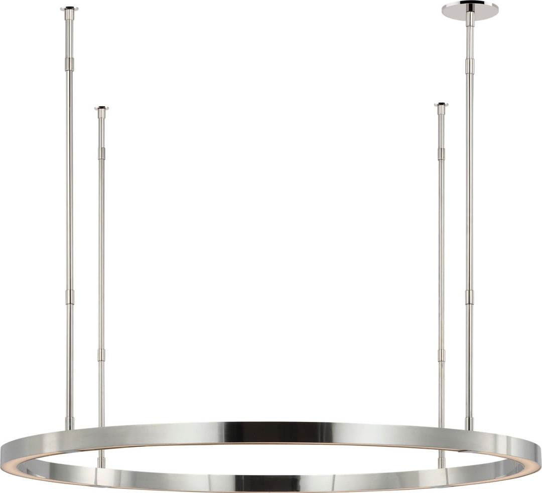 Visual Comfort Modern Stagger Ring Chandelier