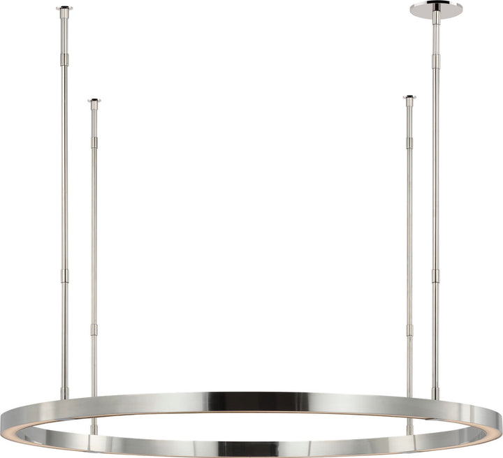 Visual Comfort Modern Stagger Ring Chandelier
