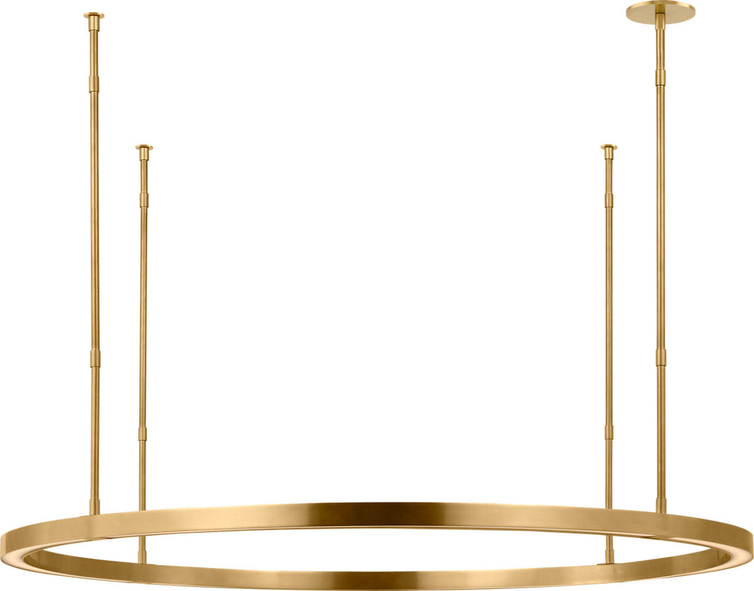 Visual Comfort Modern Stagger Ring Chandelier