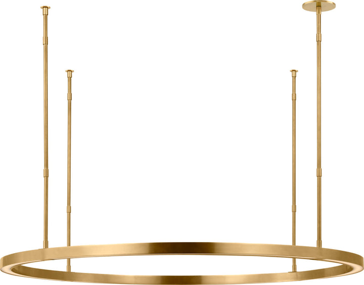 Visual Comfort Modern Stagger Ring Chandelier