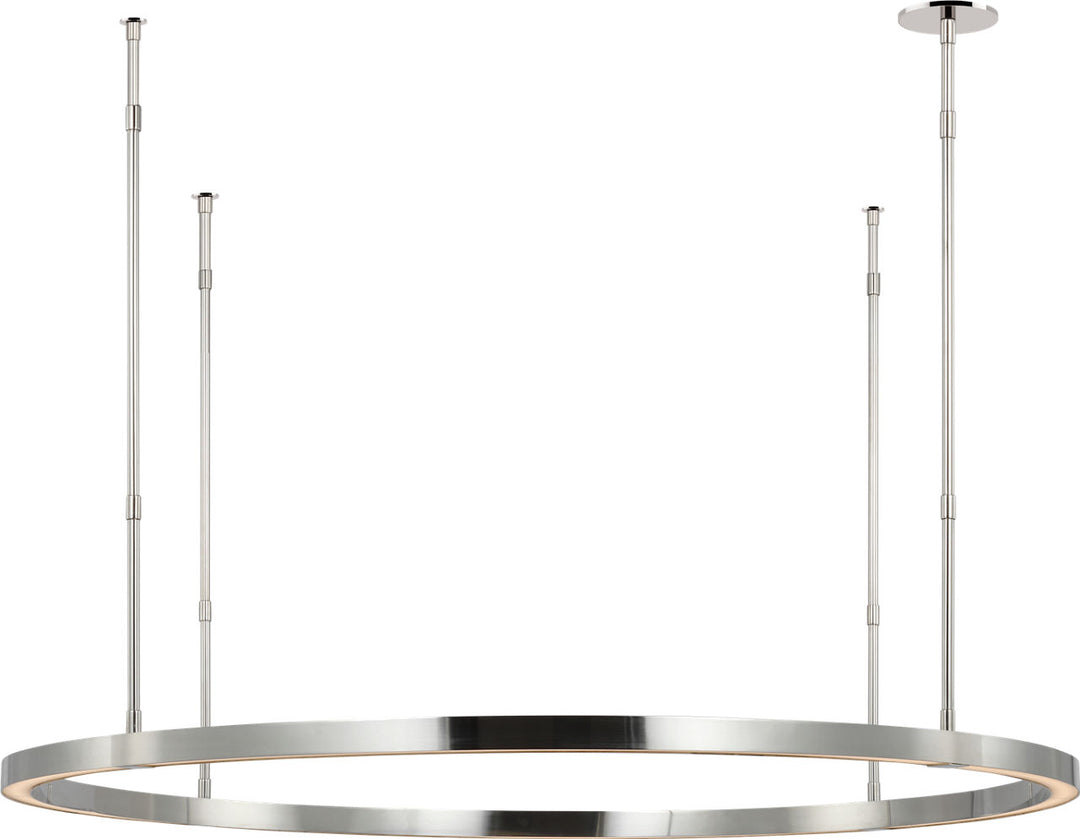 Visual Comfort Modern Stagger Ring Chandelier