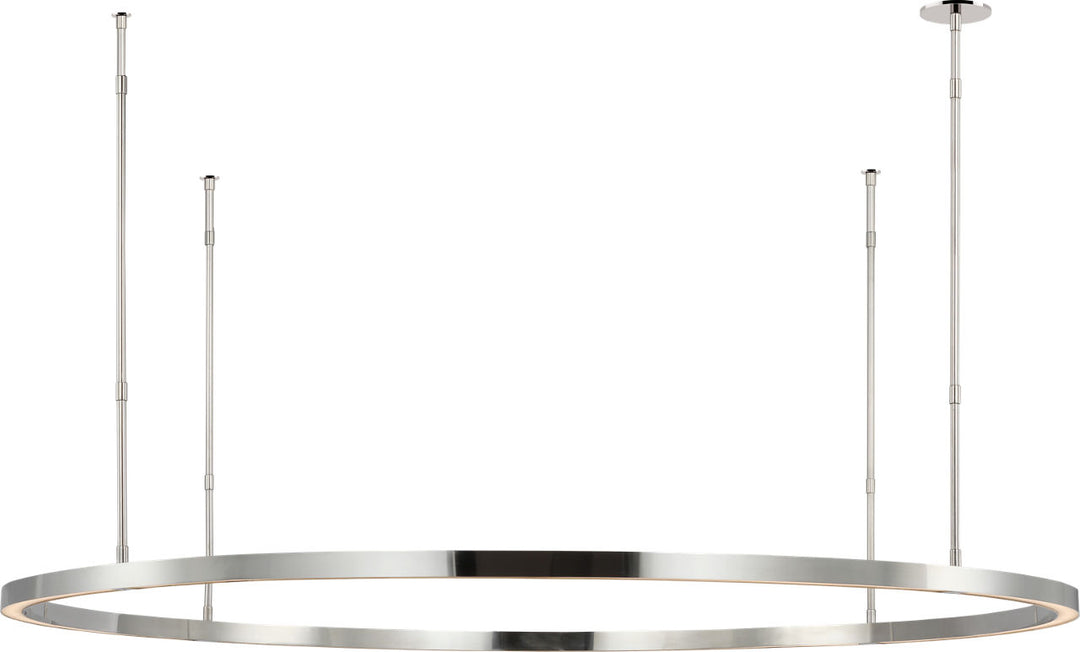 Visual Comfort Modern Stagger Ring Chandelier