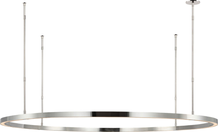 Visual Comfort Modern Stagger Ring Chandelier