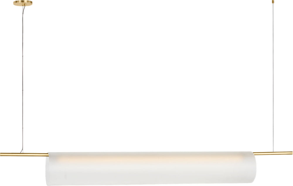 Visual Comfort Modern Trace 72 Single Linear Chandelier