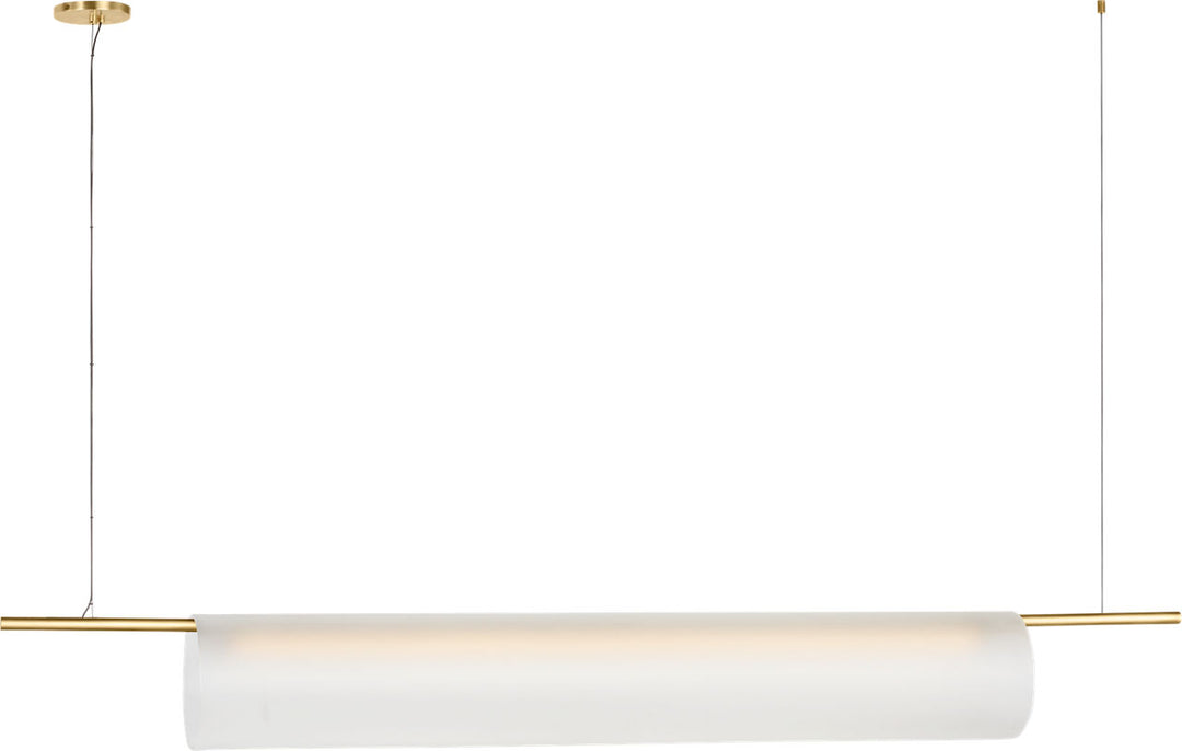 Visual Comfort Modern Trace 72 Single Linear Chandelier