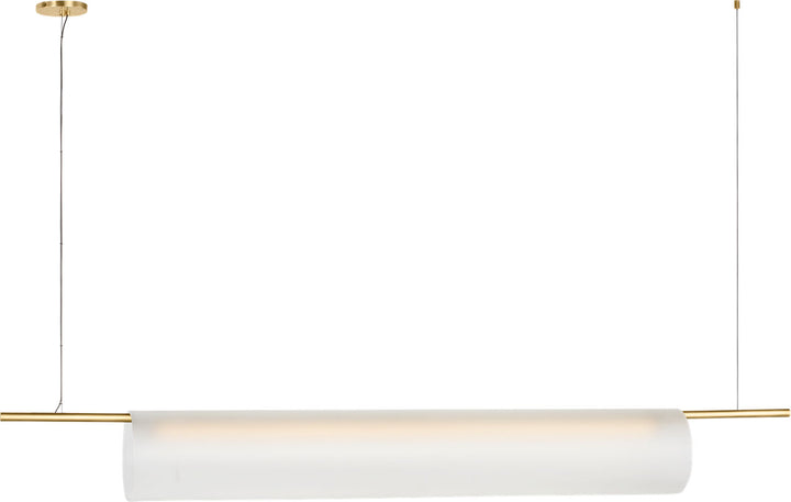 Visual Comfort Modern Trace 72 Single Linear Chandelier