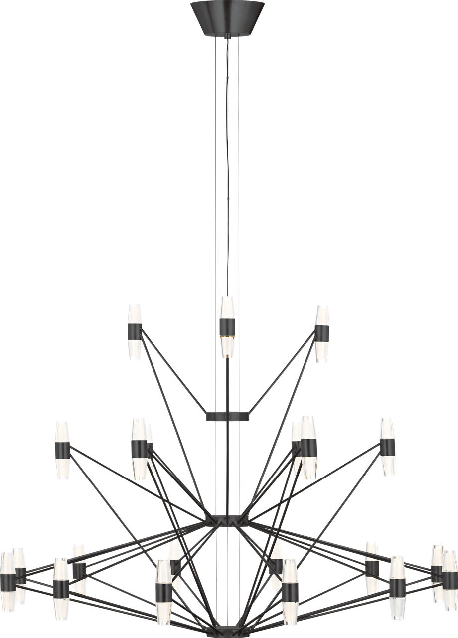 Visual Comfort Modern (formerly Tech Lighting) Lassell Tiered Chandelier