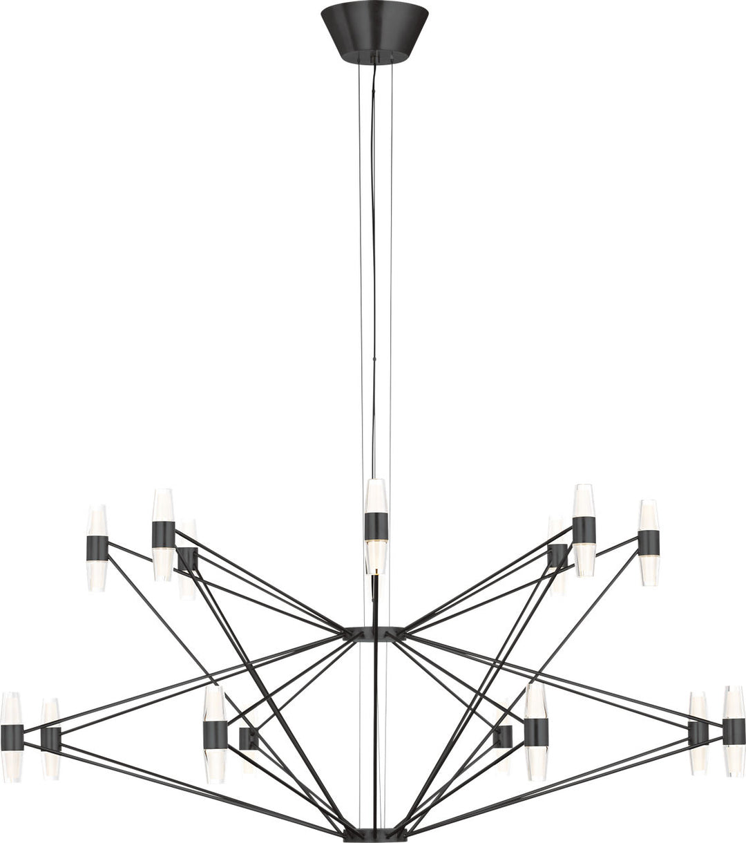 Visual Comfort Modern (formerly Tech Lighting) Lassell Tiered Chandelier