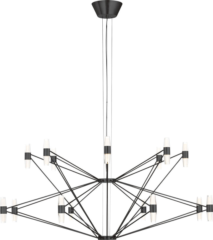 Visual Comfort Modern (formerly Tech Lighting) Lassell Tiered Chandelier