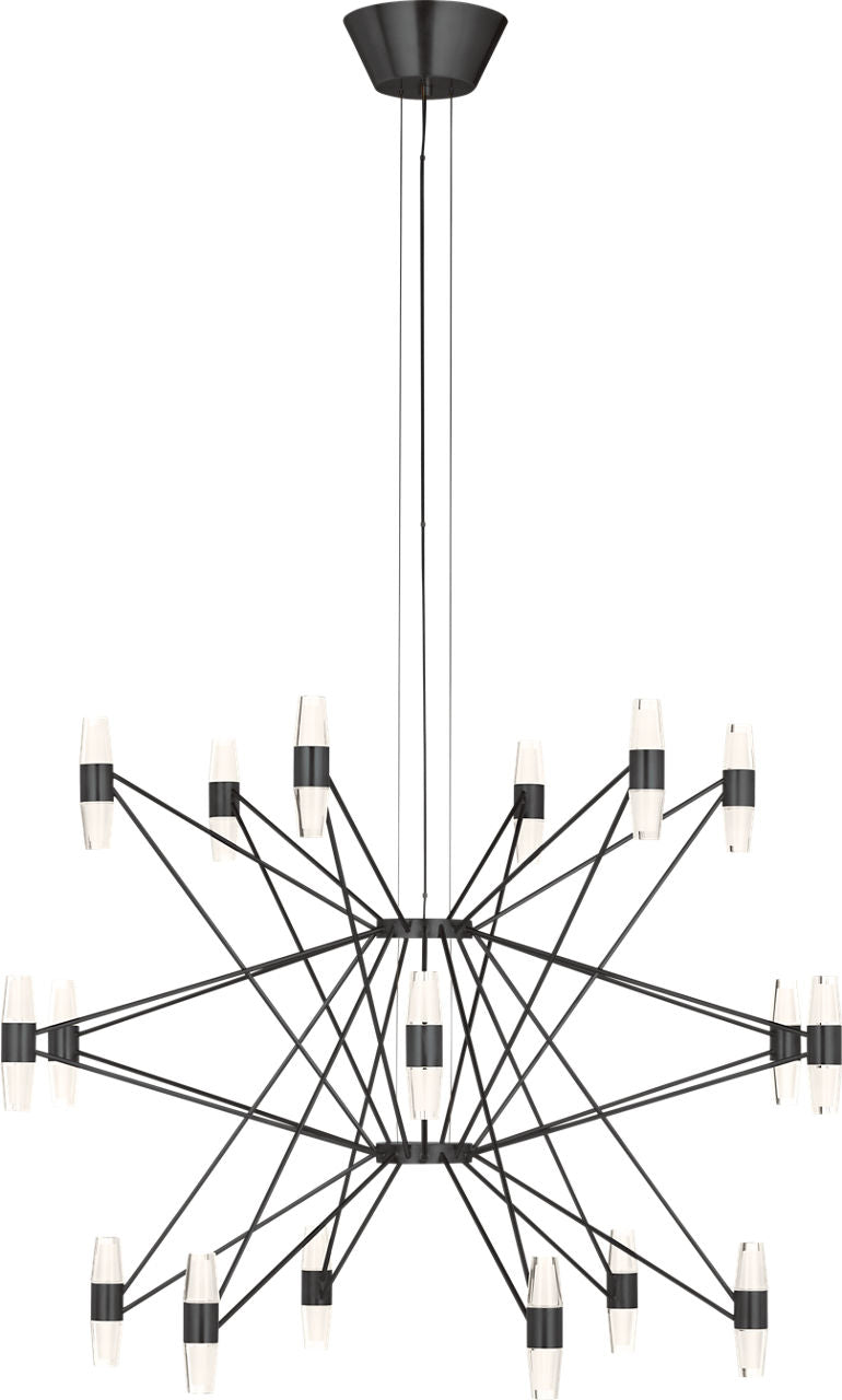 Visual Comfort Modern (formerly Tech Lighting) Lassell Tiered Chandelier
