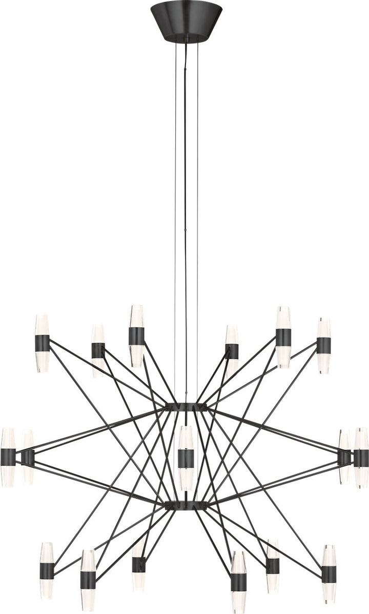 Visual Comfort Modern (formerly Tech Lighting) Lassell Tiered Chandelier
