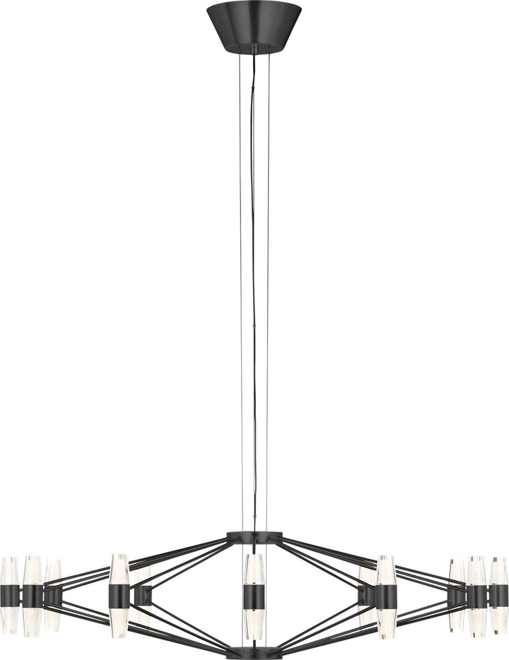 Visual Comfort Modern (formerly Tech Lighting) Lassell Tiered Chandelier