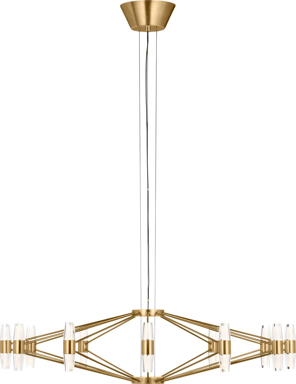 Visual Comfort Modern (formerly Tech Lighting) Lassell Tiered Chandelier