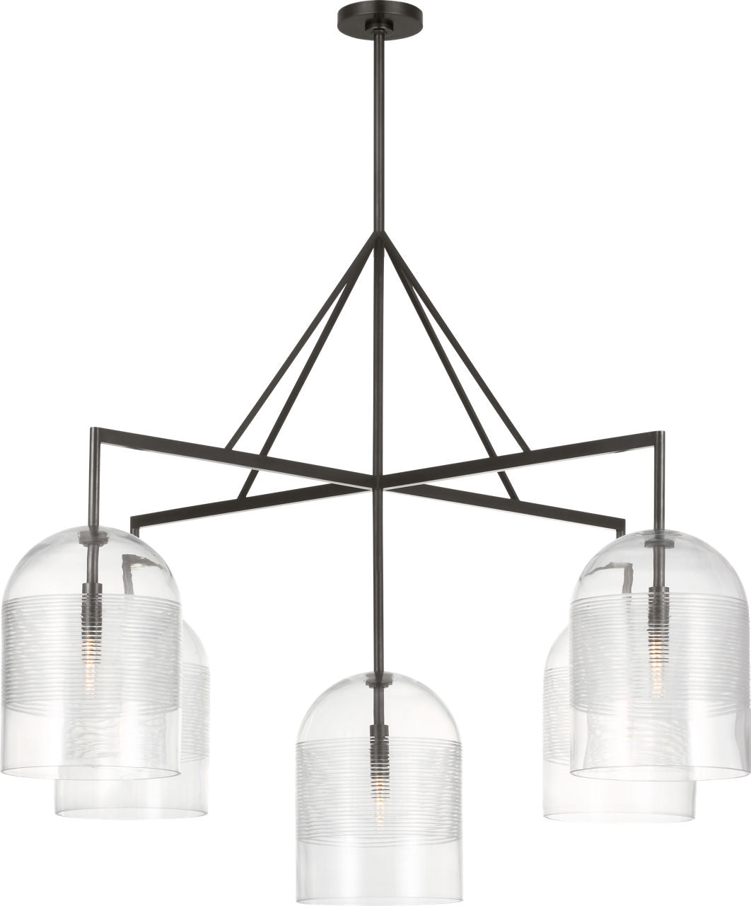 Visual Comfort Modern Leano 52 Chandelier